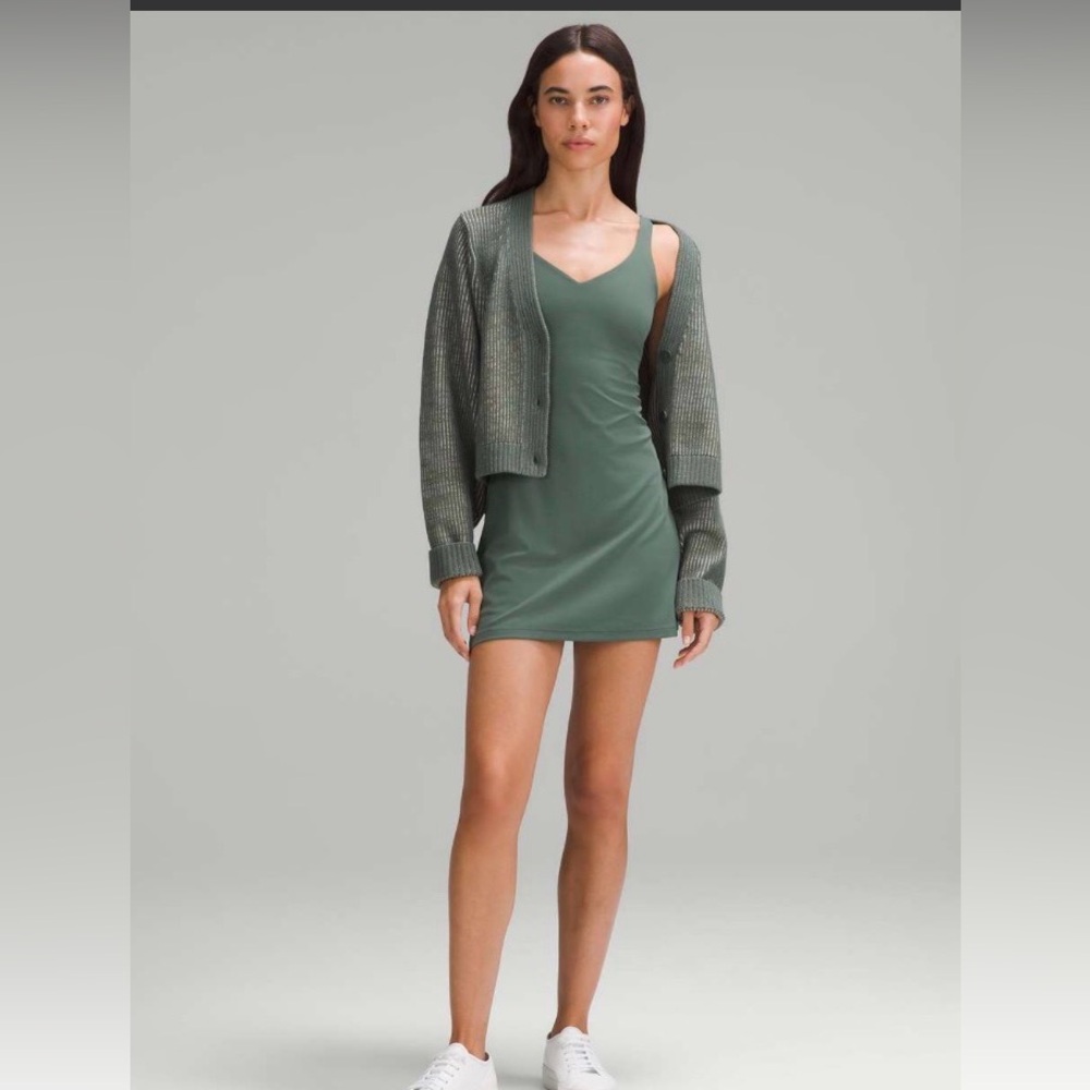 Lululemon Align Dress Dark Forest, Size 6, worn ONCE!
